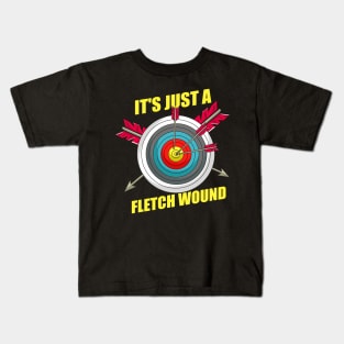 ARCHERY: Fletch Wound Kids T-Shirt